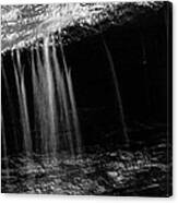 Curtain Of Water Canvas Print