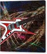 Custom Guitar Canvas Print