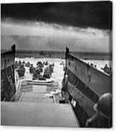 D-day Landing Canvas Print