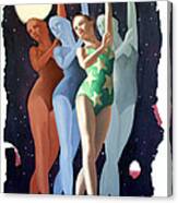 Dancing In The Moonlight Canvas Print