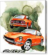 Datsun 240z Canvas Print