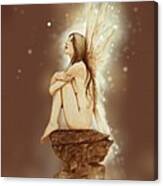 Daydreaming Faerie Canvas Print
