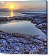 Dead Sea Sunrise Canvas Print