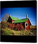 Decrepit Farmhouse. #love #tagsforlikes Canvas Print