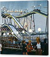 Del Mar Fair At Night Canvas Print