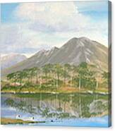 Derryclare Lake Canvas Print