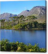 Derryclare Lough Connemara. Canvas Print