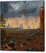 Desert Storm Canvas Print