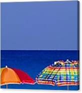 Deuce Umbrellas Canvas Print