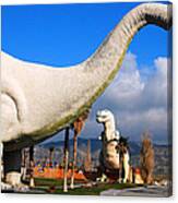 Dinosaurs Of Cabazon Canvas Print