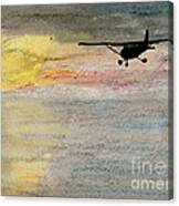 Disappearing Horizon Canvas Print