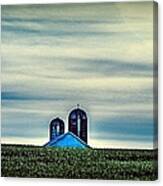 Distant Farm Canvas Print