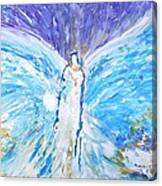 Healing Angel Apparition Of Angels Canvas Print