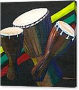 Djembe Drums Canvas Print
