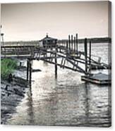 Docks Of The Bull River Canvas Print