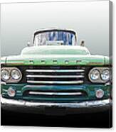 Dodge D100 Sweptside 1958 Canvas Print