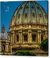 Dome Of Michelangelo Canvas Print