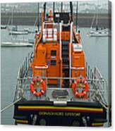 Donaghadee Rescue Lifeboat Canvas Print