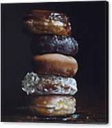 Donut Tower No.3 Canvas Print