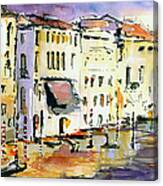 Dreaming Of Venice Canale Grande Canvas Print