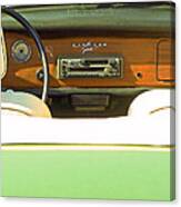 Driving With The Top Down Canvas Print