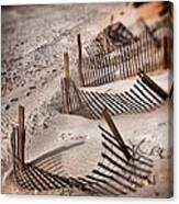 Storm Fence Series 3 Canvas Print