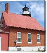 Eagle Harbor Lighthouse 5 Canvas Print