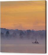 Early Fishing Canvas Print