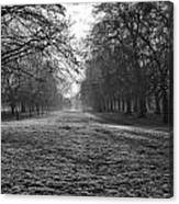 Early Morning In Hyde Park Canvas Print