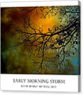 Early Morning Storm Canvas Print