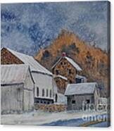 Early Snow Canvas Print