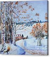 Early Winter Day Canvas Print