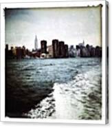 East River Skyline Canvas Print