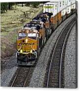 Eastbound Freight Canvas Print
