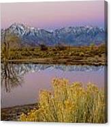 Eastern Sierra Dawn Canvas Print