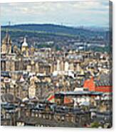 Edinburgh Panorama Canvas Print