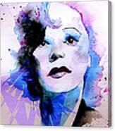 Edith Piaf Canvas Print