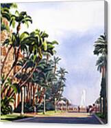 El Prado In Balboa Park Canvas Print