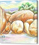 Elephant Rocks State Park Ii  No C103 Canvas Print