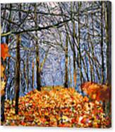End Of Autumn Canvas Print