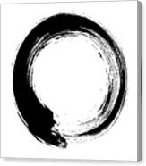 Enso – Circular Brush Stroke Japanese Canvas Print