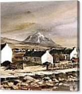Errigal From Gola Island Donegal Canvas Print
