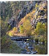 Evening Approaches Spring Creek Canvas Print