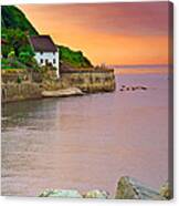 Evening Over Runswick Bay Canvas Print