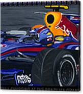 F1 Rbr At The Brazilian Grand Prix Canvas Print
