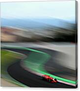 F1 Winter Testing In Barcelona - Day Canvas Print