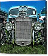 Face Of The Rat Rod Canvas Print