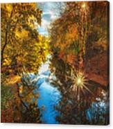 Fall Filtered Reflections Canvas Print