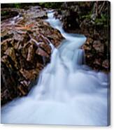 Falls In The Forest Canvas Print