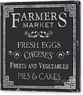 Farmers Market Canvas Print